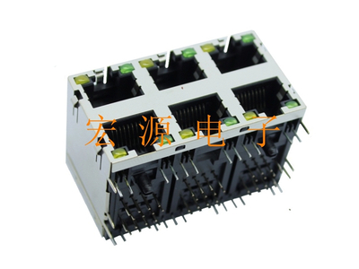 5JB-2X3-8P8C-LED-S-E