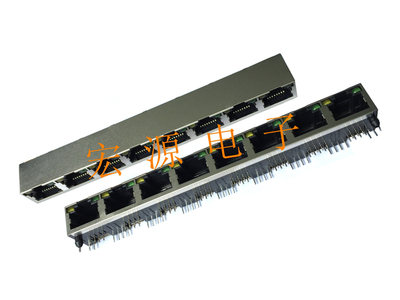 5JA-1X8-8P8C-LED-S