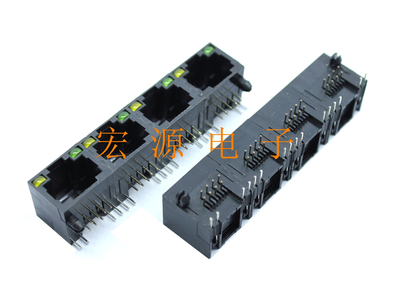 5JA-1X4-8P8C-LED