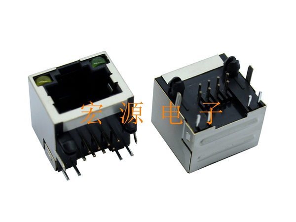 5JA-1X1-8P8C-LED-S